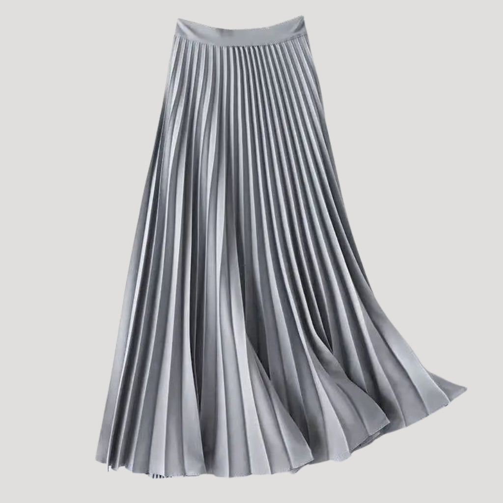 Women’s Pleated Skirts Wide Leg High Waist Flowing Casual