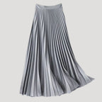 Women’s Pleated Skirts Wide Leg High Waist Flowing Casual