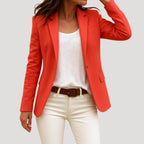 Women’s Tailored Blazer Classic Fit Structured Jacket
