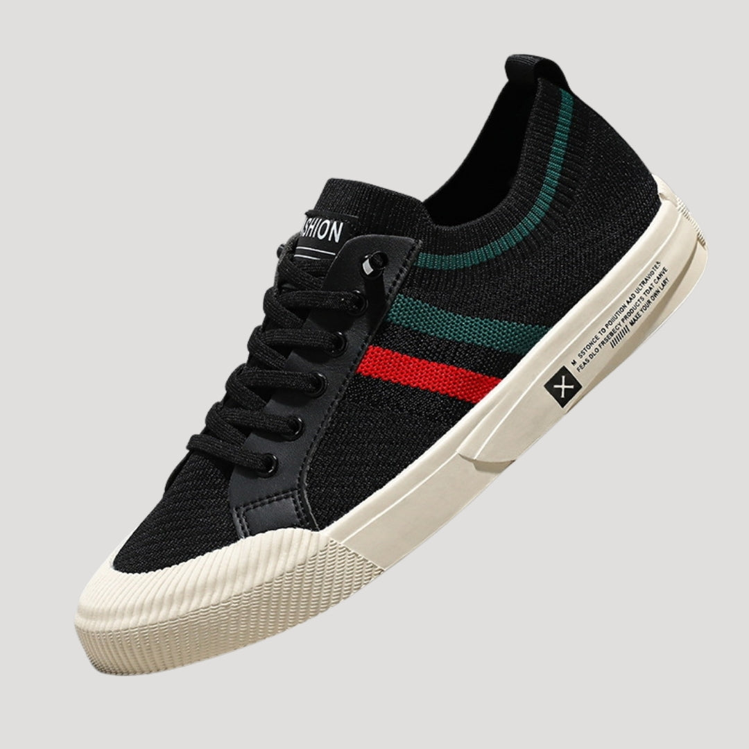 Men’s Sneakers Casual Knit Lace Up Streetwear Shoes