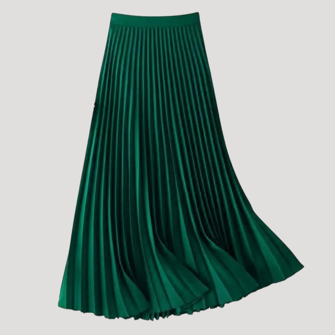 Women’s Pleated Pants Wide Leg High Waist Flowing Casual