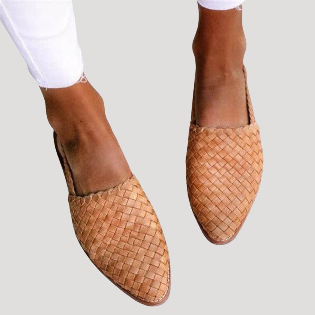 Women’s Loafers Flats Slip On Mule Shoes Pointed