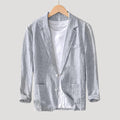 Mens Linen Casual Blazer Lightweight Summer Smart Jacket