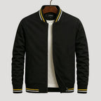 Mens Bomber Jacket Lightweight Casual Zip Up Outerwear