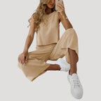 Women’s Matching Lounge Set Relaxed Fit Two Piece Outfit