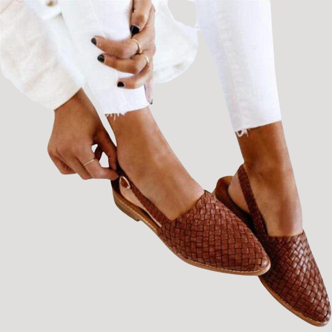 Women’s Loafers Flats Slip On Mule Shoes Pointed