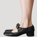Women’s Mary Jane Shoes Low Heel Round Toe Dress Flats