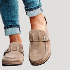 Women’s Slip On Clogs Buckle Strap Casual Comfort Shoes