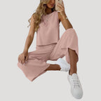 Women’s Matching Lounge Set Relaxed Fit Two Piece Outfit