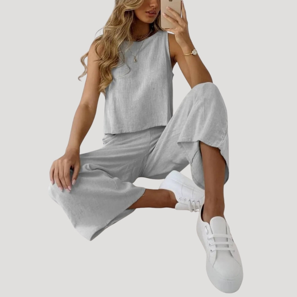 Women’s Matching Lounge Set Relaxed Fit Two Piece Outfit