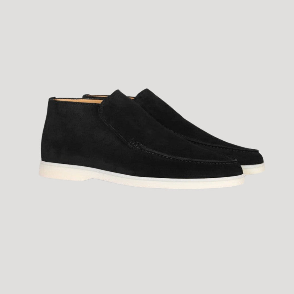 Men’s Suede Loafers Slip On Casual Lightweight Shoes