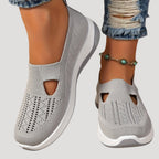 Women’s Slip On Trainers Breathable Knit Walking Shoes