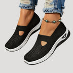 Women’s Slip On Trainers Breathable Knit Walking Shoes