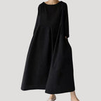 Women’s Loose Maxi Dress Long Sleeve Relaxed Flowing Gown