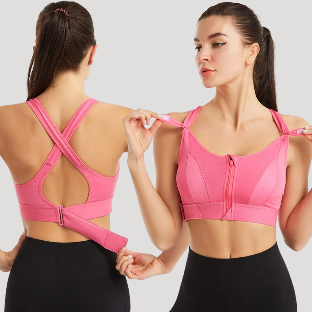 Dámska Športová Podprsenka Športový Top Fitness Podprsenka Push Up