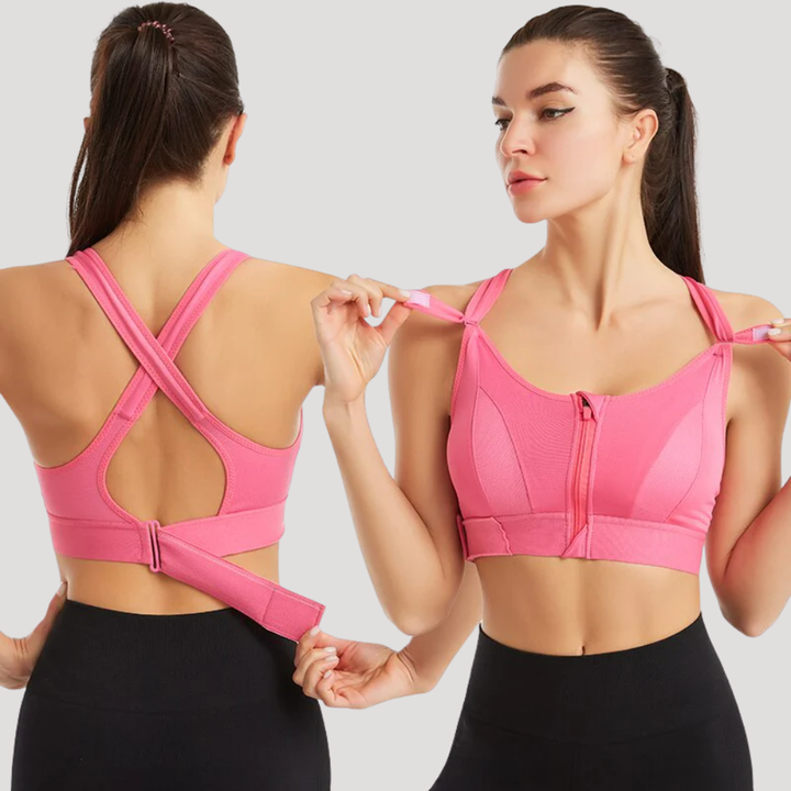 Dámska Športová Podprsenka Športový Top Fitness Podprsenka Push Up
