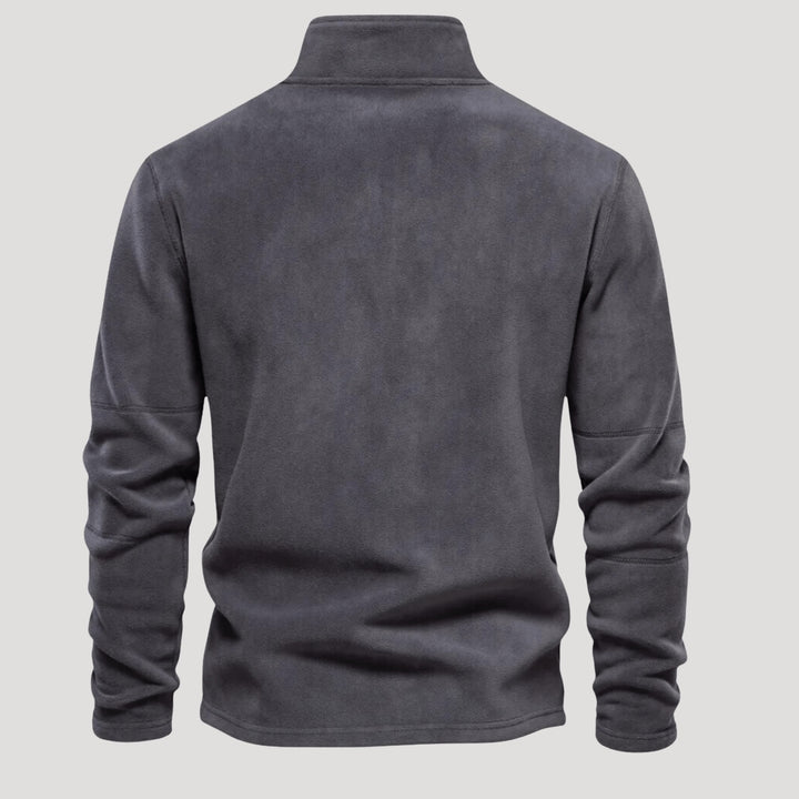 Men’s Quarter Zip Sweater Fleece Pullover Long Sleeve
