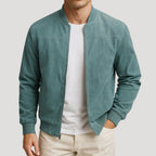 Mens Bomber Jacket Lightweight Casual Zip Up Outerwear
