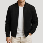 Mens Bomber Jacket Lightweight Casual Zip Up Outerwear