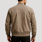 Mens Bomber Jacket Lightweight Casual Zip Up Outerwear