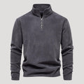 Men’s Quarter Zip Sweater Fleece Pullover Long Sleeve