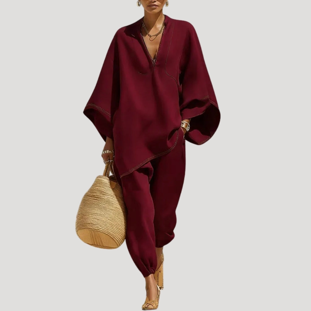 Women’s Two Piece Set Matching Lounge Casual Loose Travel