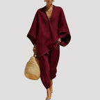 Women’s Two Piece Set Matching Lounge Casual Loose Travel
