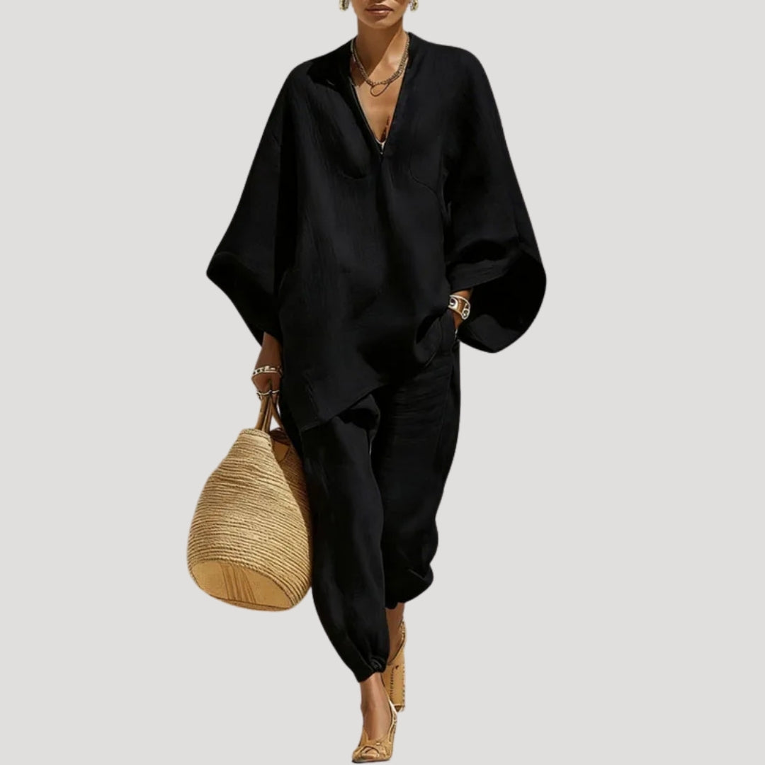 Women’s Two Piece Set Matching Lounge Casual Loose Travel