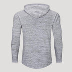 Men’s Slim Fit Knit Pullover Hoodie Casual Long Sleeve Sweatshirt