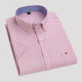 Men’s Checked Cotton Button Shirt Casual Smart Fit