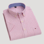 Men’s Checked Button Shirt Casual Smart Fit