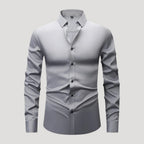 Men’s Slim Fit Dress Shirt Long Sleeve Stretch Button Up