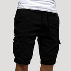 Men’s Cargo Shorts Drawstring Pocket Casual Fit