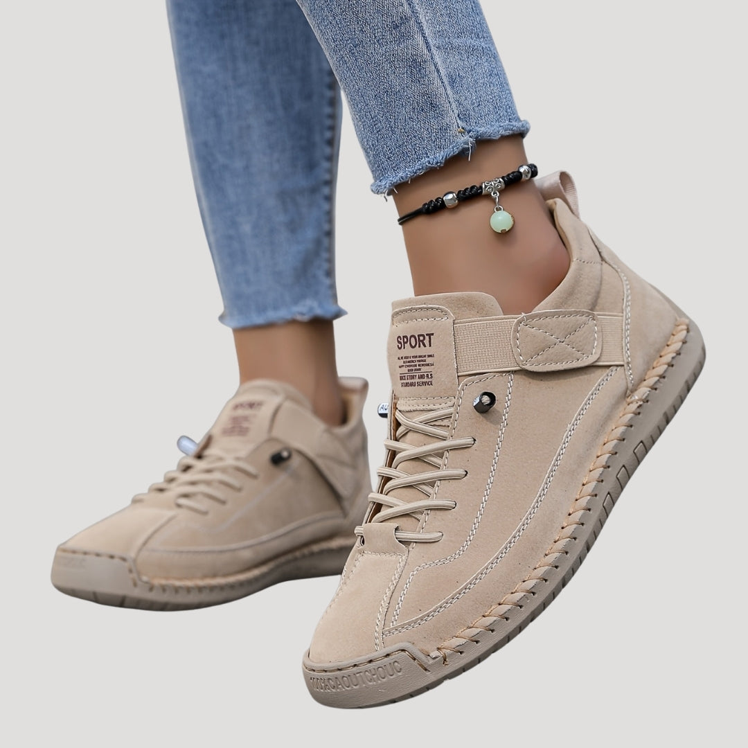 Women’s Walking Shoes Lace Up Comfort Slip On Casual