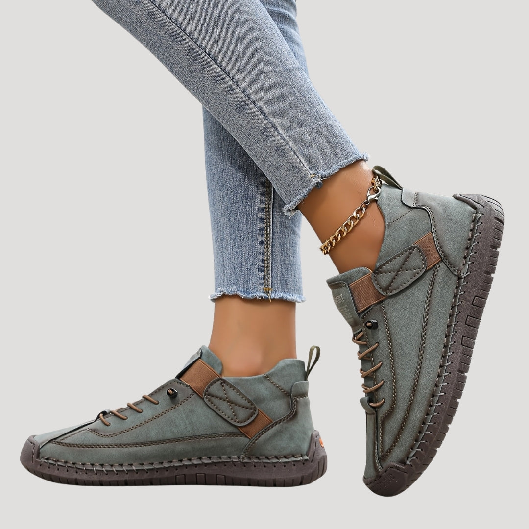 Women’s Walking Shoes Lace Up Comfort Slip On Casual