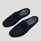 Men’s Slip On Loafers Breathable Suede Mule Casual