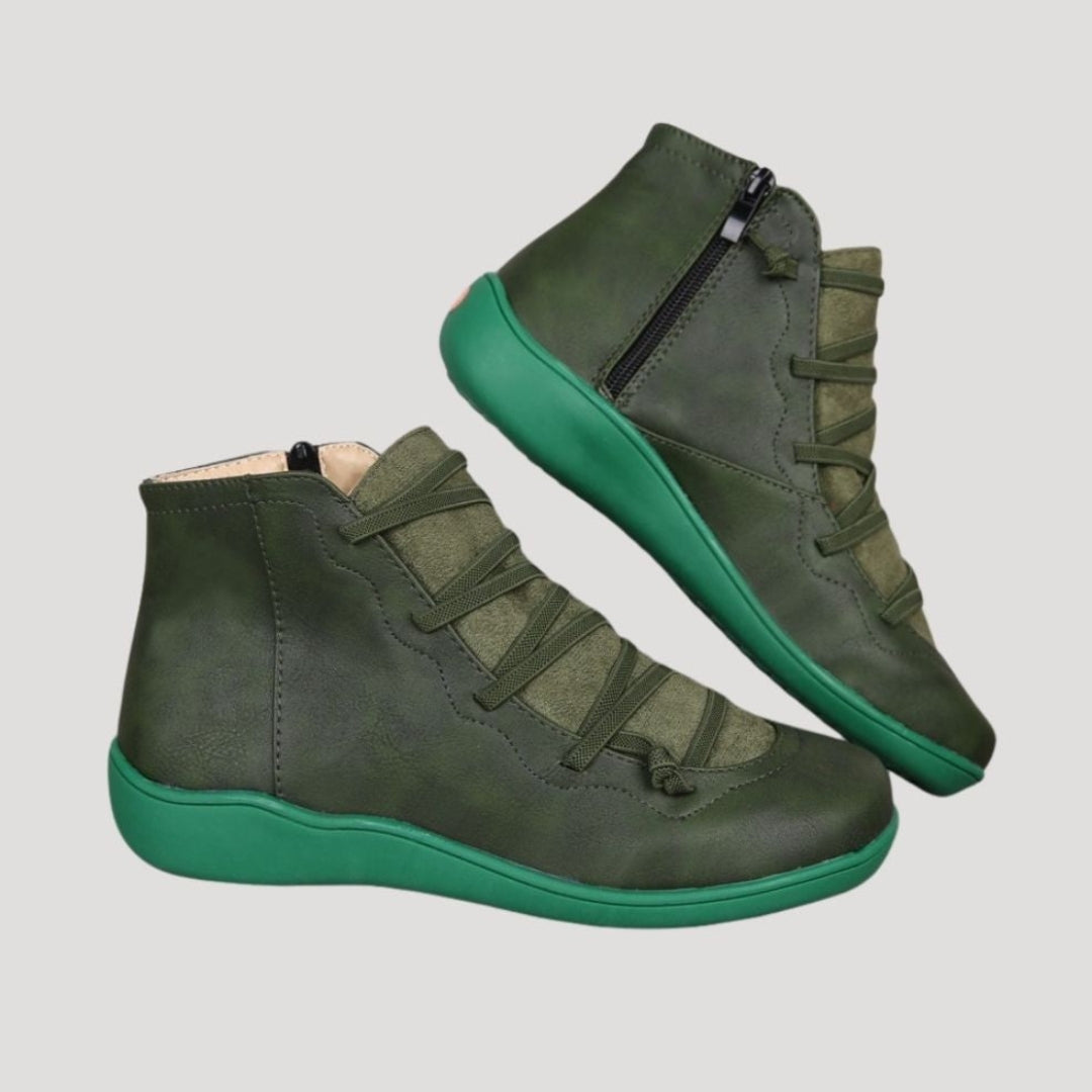 Women’s Waterproof Ankle Boots Slip On Casual Shoes