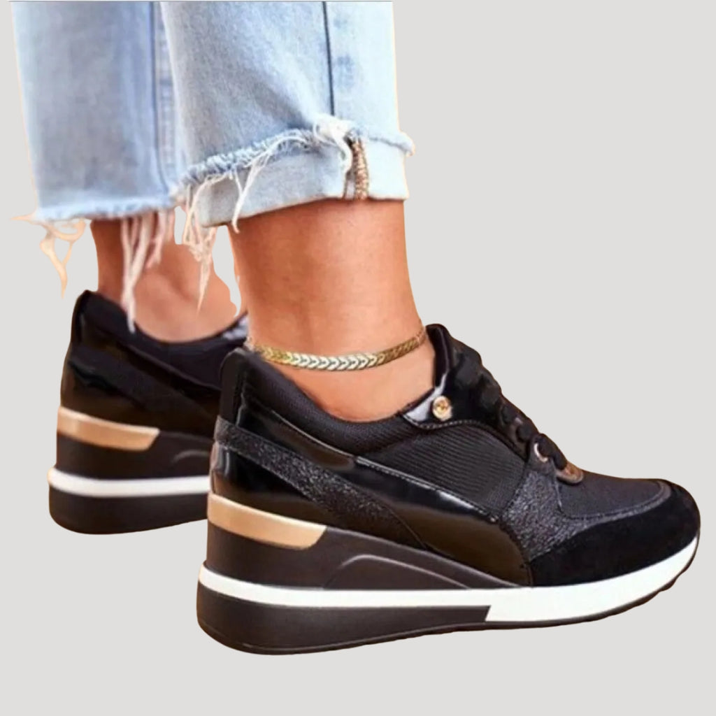 Women’s Low Top Lace Up Sneakers Casual Walking Shoes