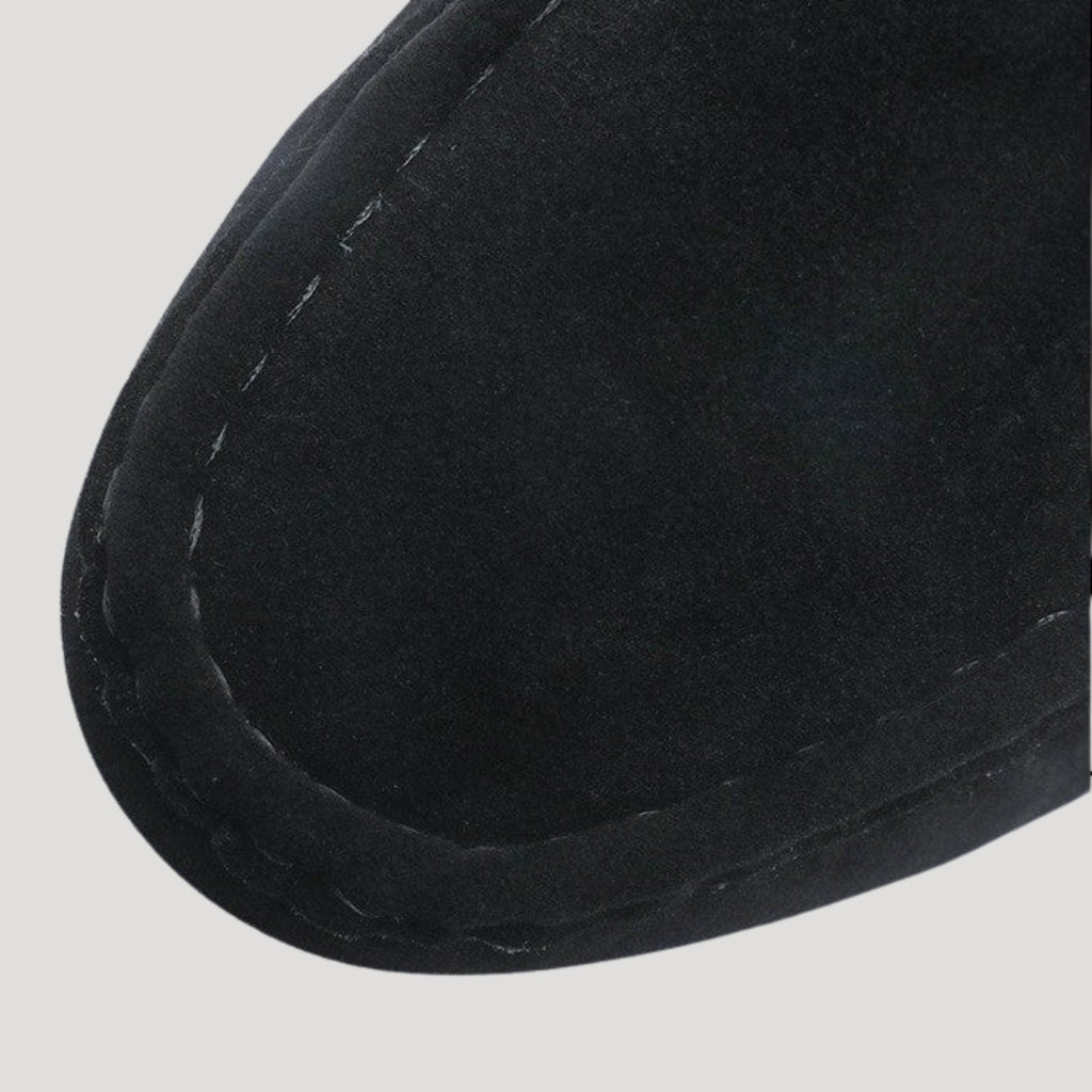 Men’s Suede Loafers Slip On Casual Flat Shoes