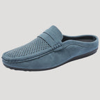 Men’s Slip On Loafers Breathable Suede Mule Casual
