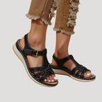 Women’s Open Toe Strap Sandals Comfortable Casual Summer Shoes
