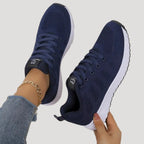 Women’s Mesh Running Sneakers Lightweight Lace Up Shoes