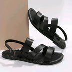 Women’s Flat Strap Sandals Open Toe Casual Shoes