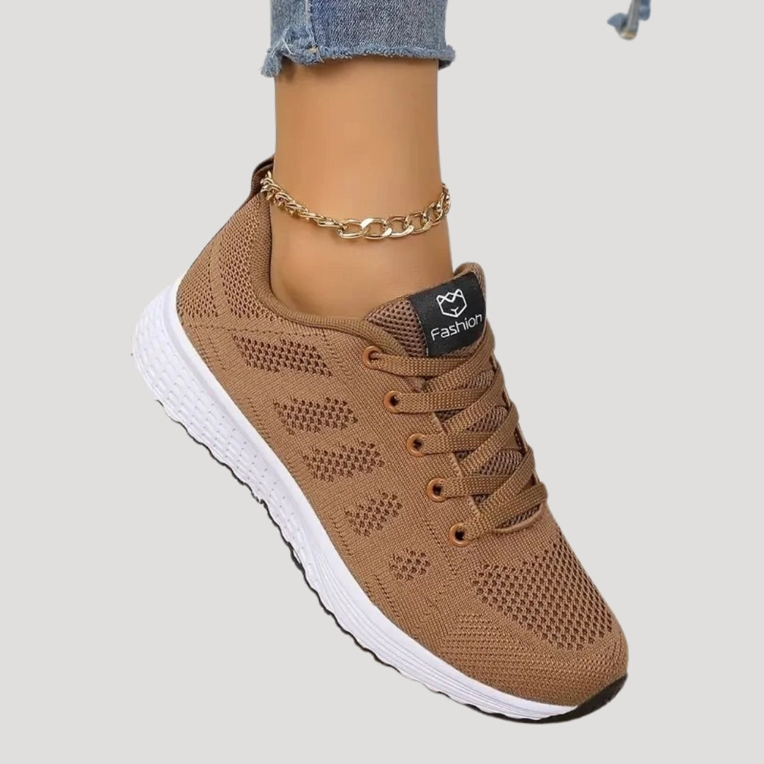 Women’s Mesh Running Sneakers Lightweight Lace Up Shoes