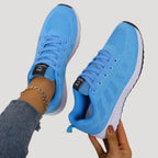 Women’s Mesh Running Sneakers Lightweight Lace Up Shoes