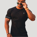 Men’s Slim Fit Crew Neck Short Sleeve Muscle T Shirt Top