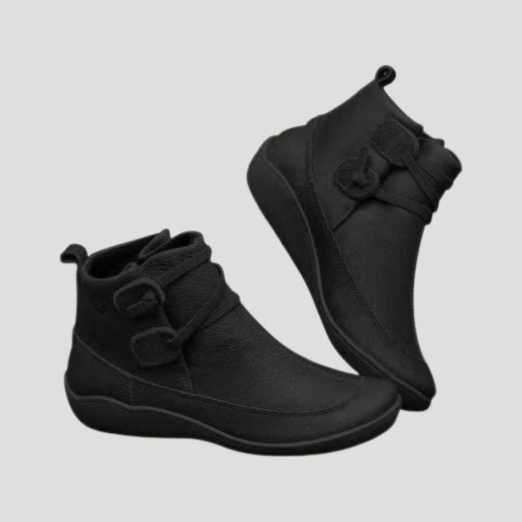 Women’s Waterproof Ankle Boots Slip On Casual Shoes