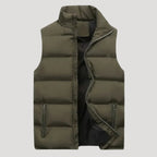 Men’s Puffer Vest Lightweight Quilted Zip Up Casual Outerwear