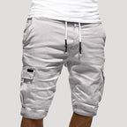 Men’s Cargo Shorts Drawstring Pocket Casual Fit