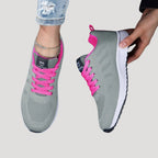 Women’s Mesh Running Sneakers Lightweight Lace Up Shoes